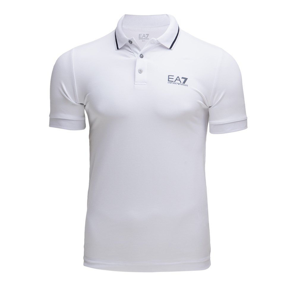 Bílá polokošile Armani EA7