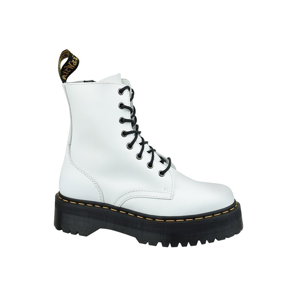 Bílé kotníkové boty Dr. Martens Jadon