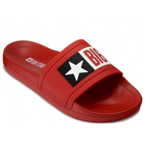 Papuci dama Big Star Contrast logo