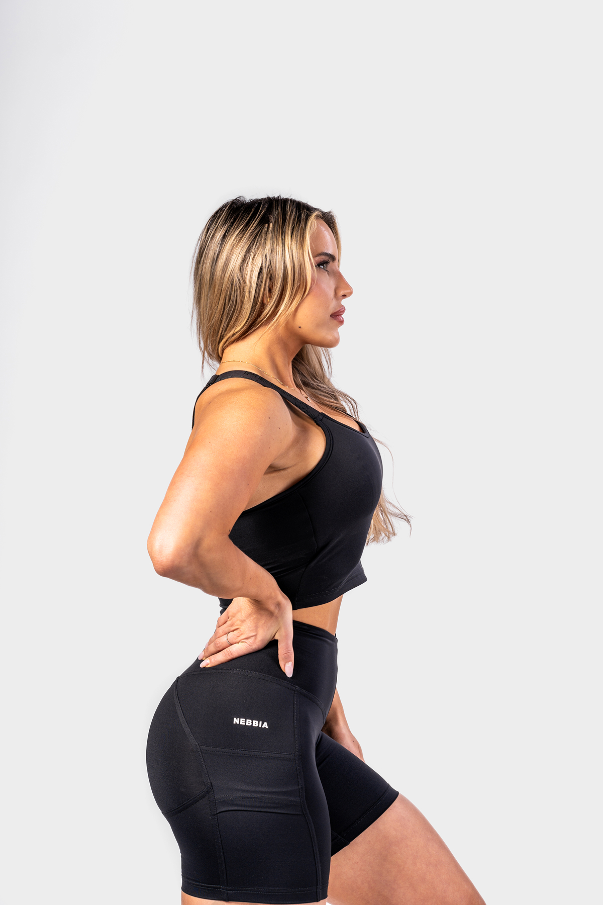 NEBBIA Washed Sweat Shorts LEGEND 786