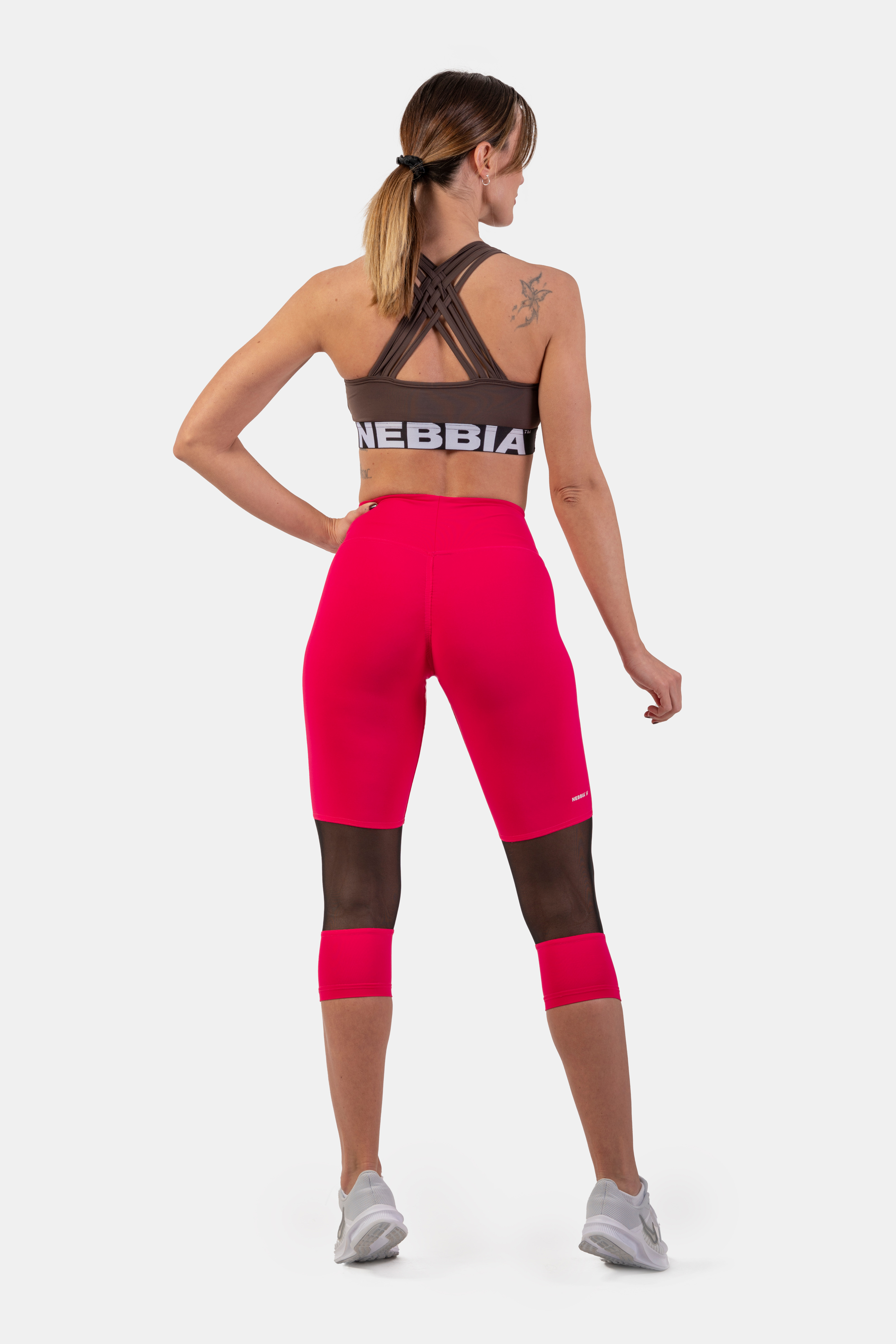 NEBBIA 3/4 high-waisted sports leggings