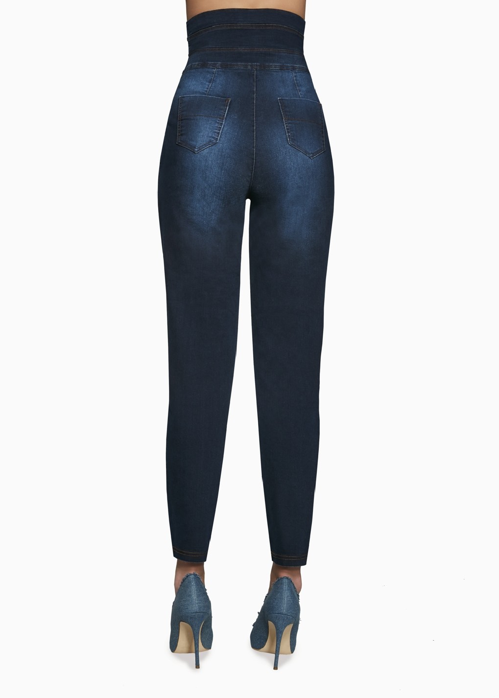 Colanti de damă Bas Bleu 395-LYNDA DEEPBLUE