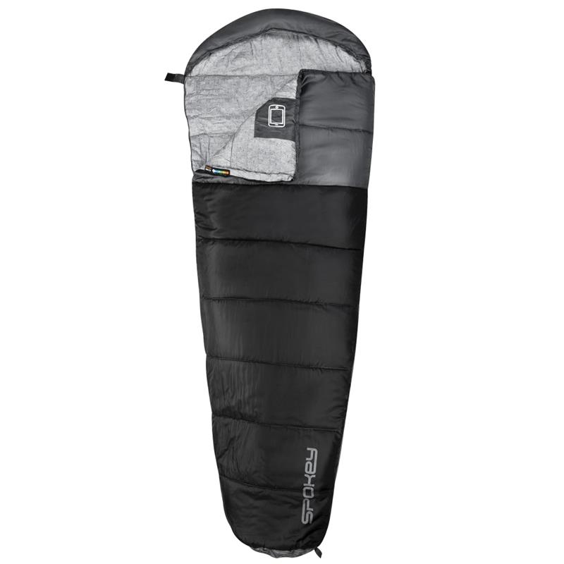 Spokey NORDIC 250 Sleeping Bag Mumie, Clear, Right Fastening