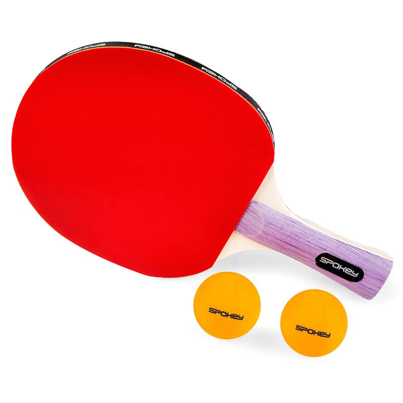 Spokey SMASH SET ** Ping-pong set - 1 racket, 2 optics, púzdro