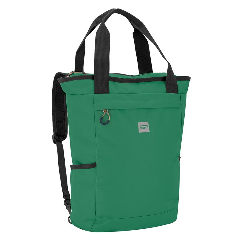 Spokey OSAKA Backpack and bag in one, 20 L, green