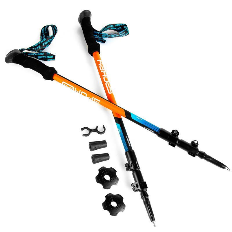 Spokey ZION Trekking buds 3-dielne, blue-orange