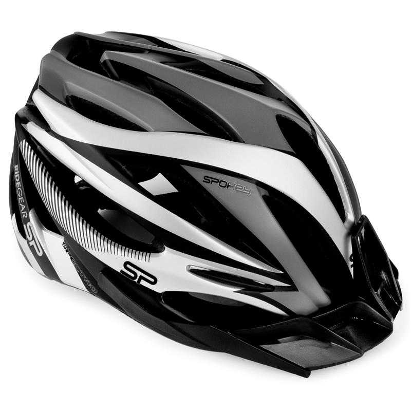 Spokey SPECTRO Cycling helmet IN-MOLD, 55-58 cm, gray