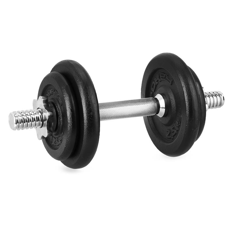 Spokey EGIR Single-handed Loading Dumbbell, 9.5 Kg