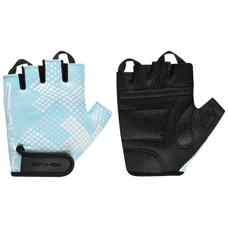Spokey SESTOLA Women's cycling gloves, blue, veľ. L