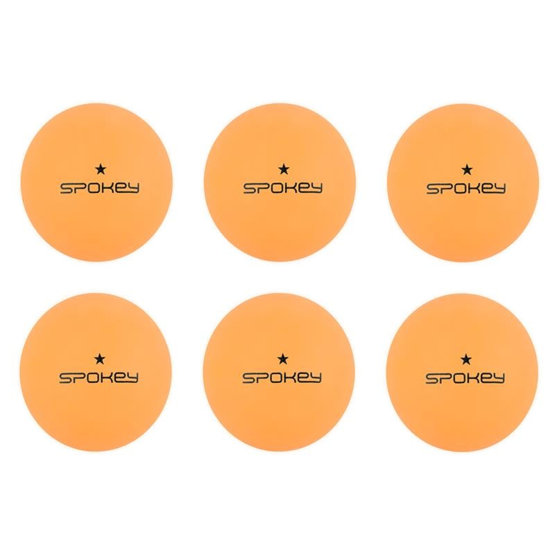 Spokey LERNER * Ping-pong shovels, 6 pcs, orange