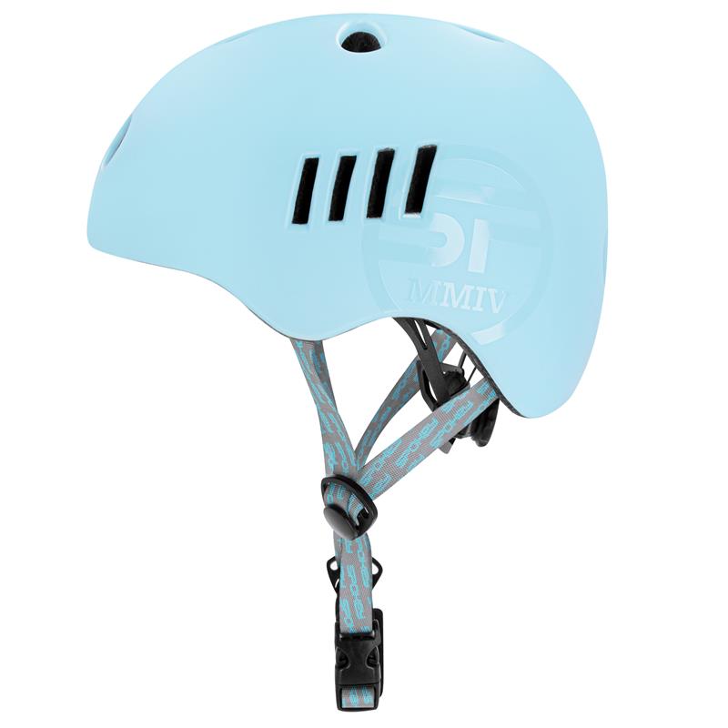 Spokey PUMPTRACK Junior Cycling BMX Helmet IN-MOLD, 48-54 cm, blue