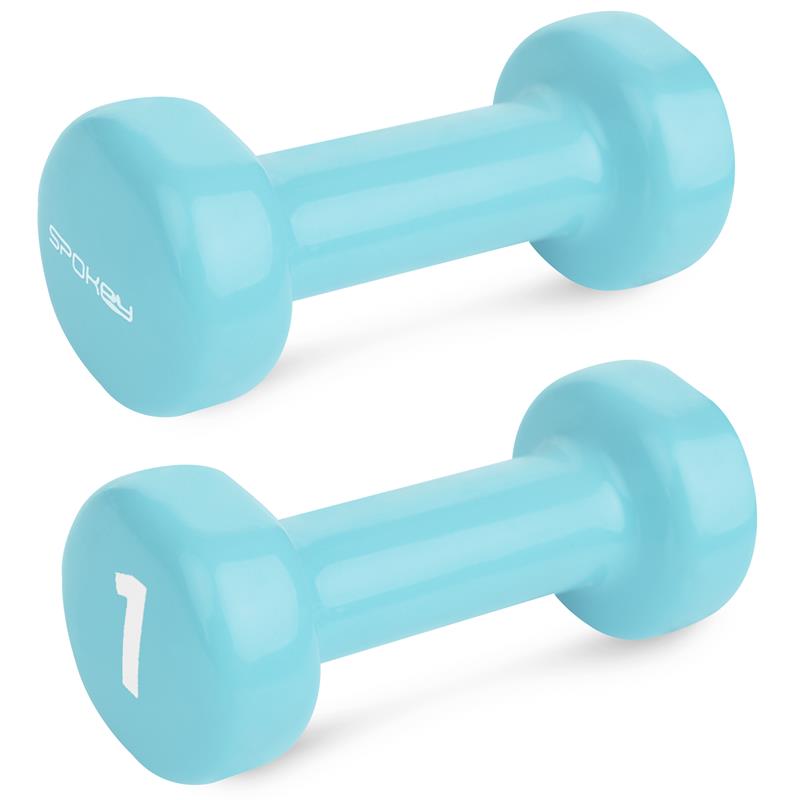 Spokey SHAPE IV Set of bodies 2*1 kg turquoise