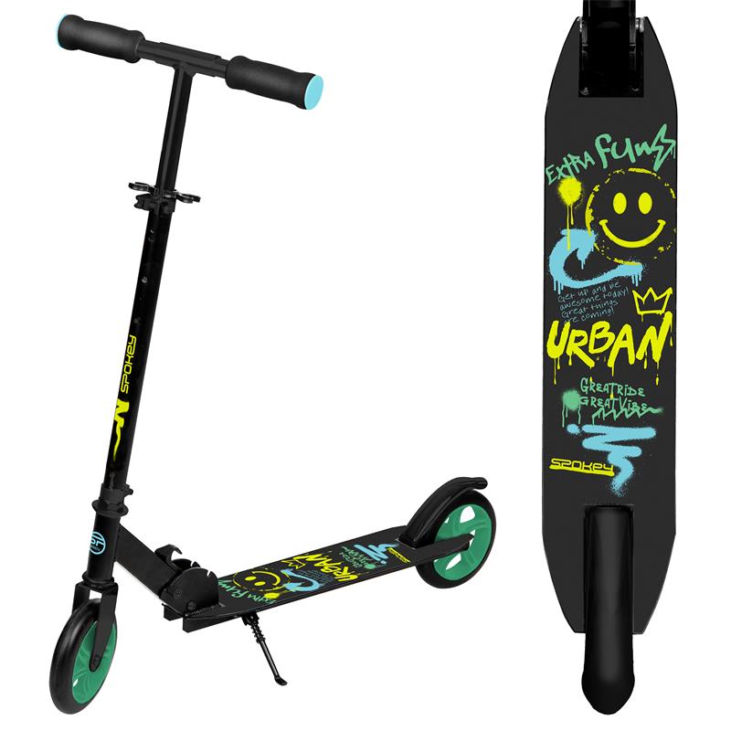 Spokey NOTUS Scooter, Wheelie 145 Mm, Black