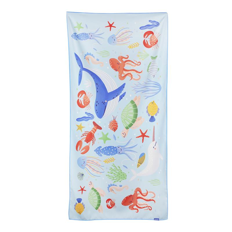 Spokey KIDDY Speedy Sports Towel, 80 X 160 Cm, Sea World