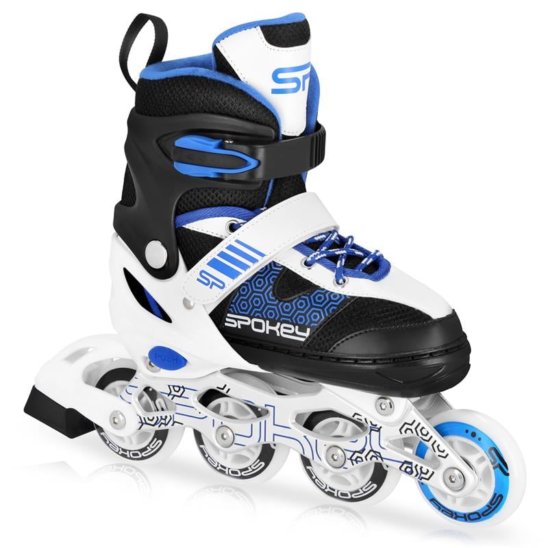 Zdjęcia - Rolki Spokey TONYX roller skates, black and blue, ABEC7 Carbon 