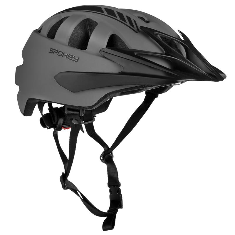 Spokey SPEED Bicycle Helmet, 58-61 Cm, Gray