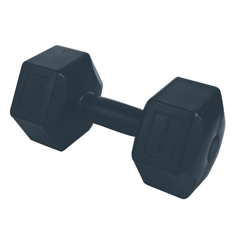 Spokey MONSTER Hexagonal Dumbbell Set, 6 Kg