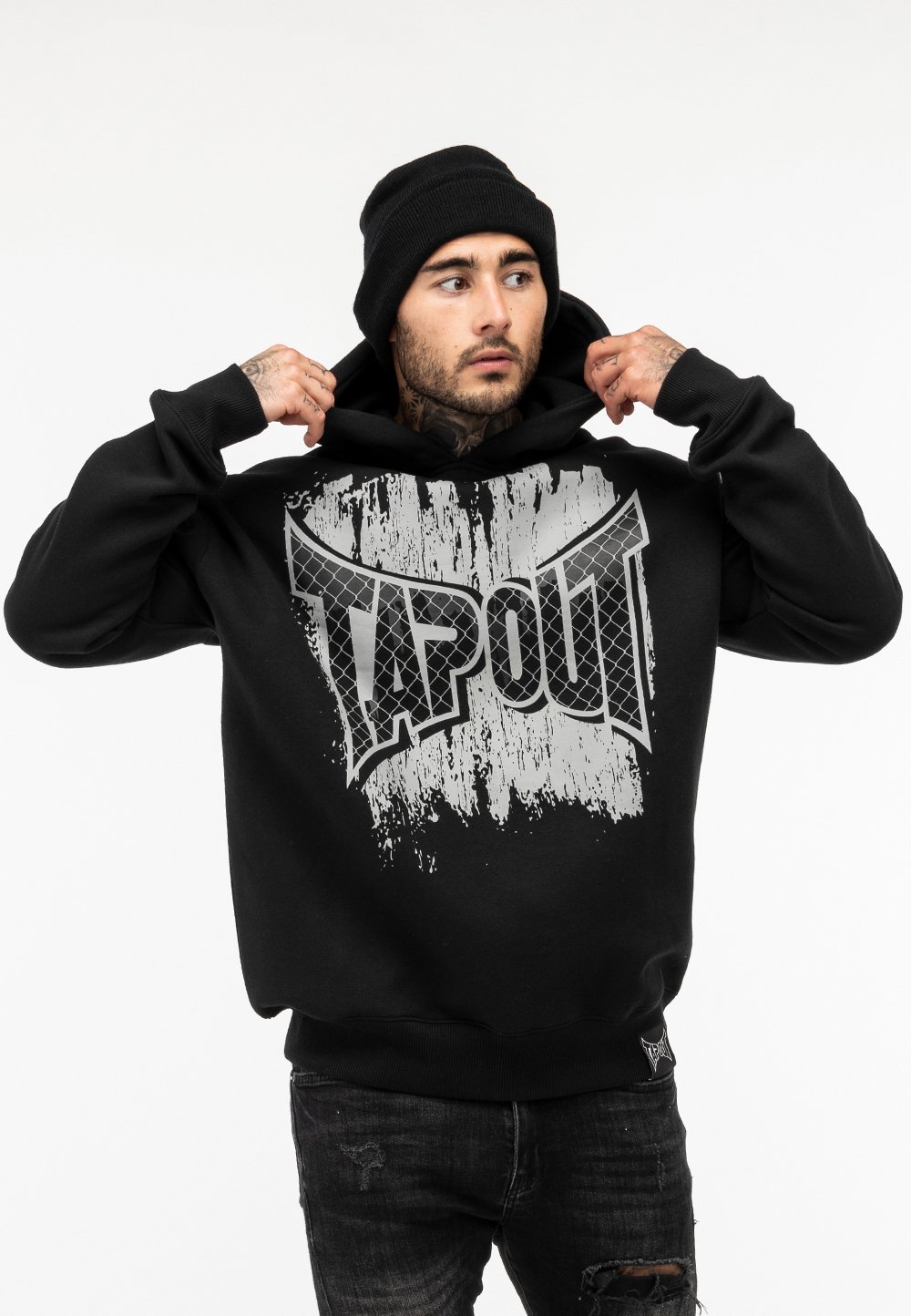 Levně Tapout Men's hooded sweatshirt oversized
