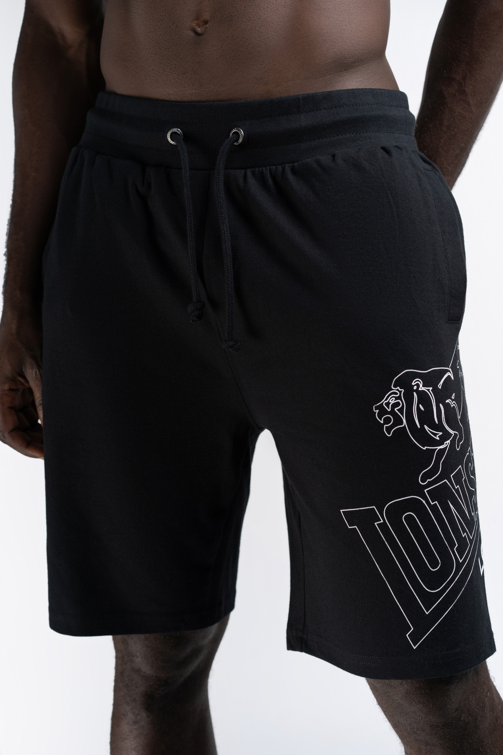 Pantaloni scurți bărbați Lonsdale 113602-Black