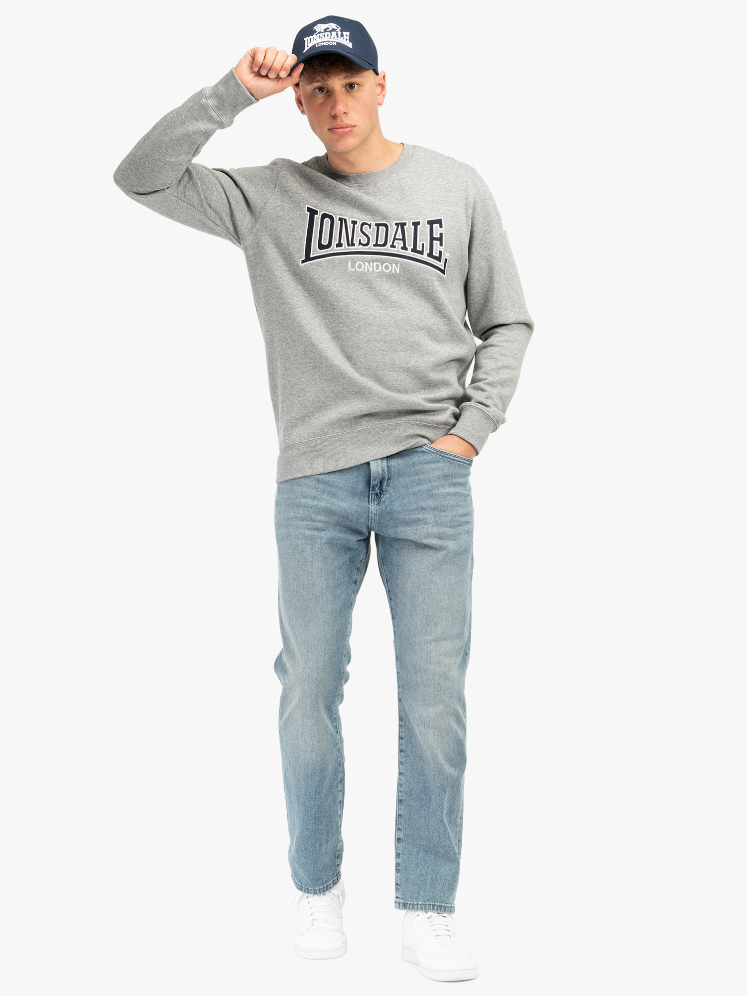 Hanorac bărbați Lonsdale Printed