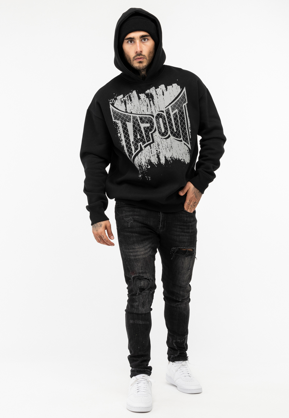 Tapout Men&#039;s hooded sweatshirt oversized