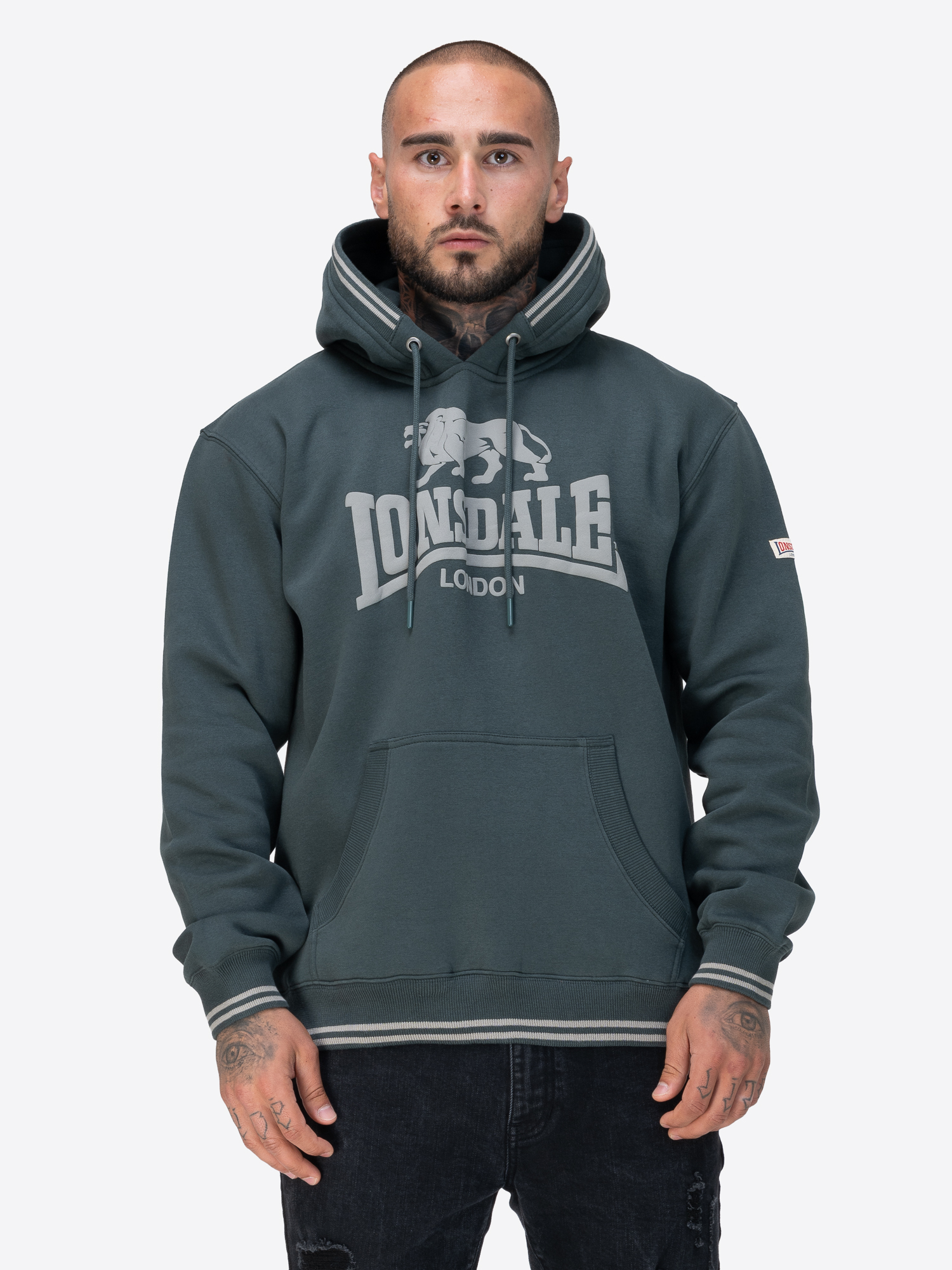 Lonsdale Men's hooded sweatshirt regular fit