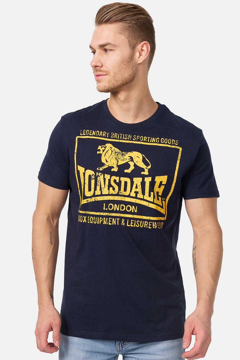 Levně Lonsdale Herren T-Shirt normale Passform