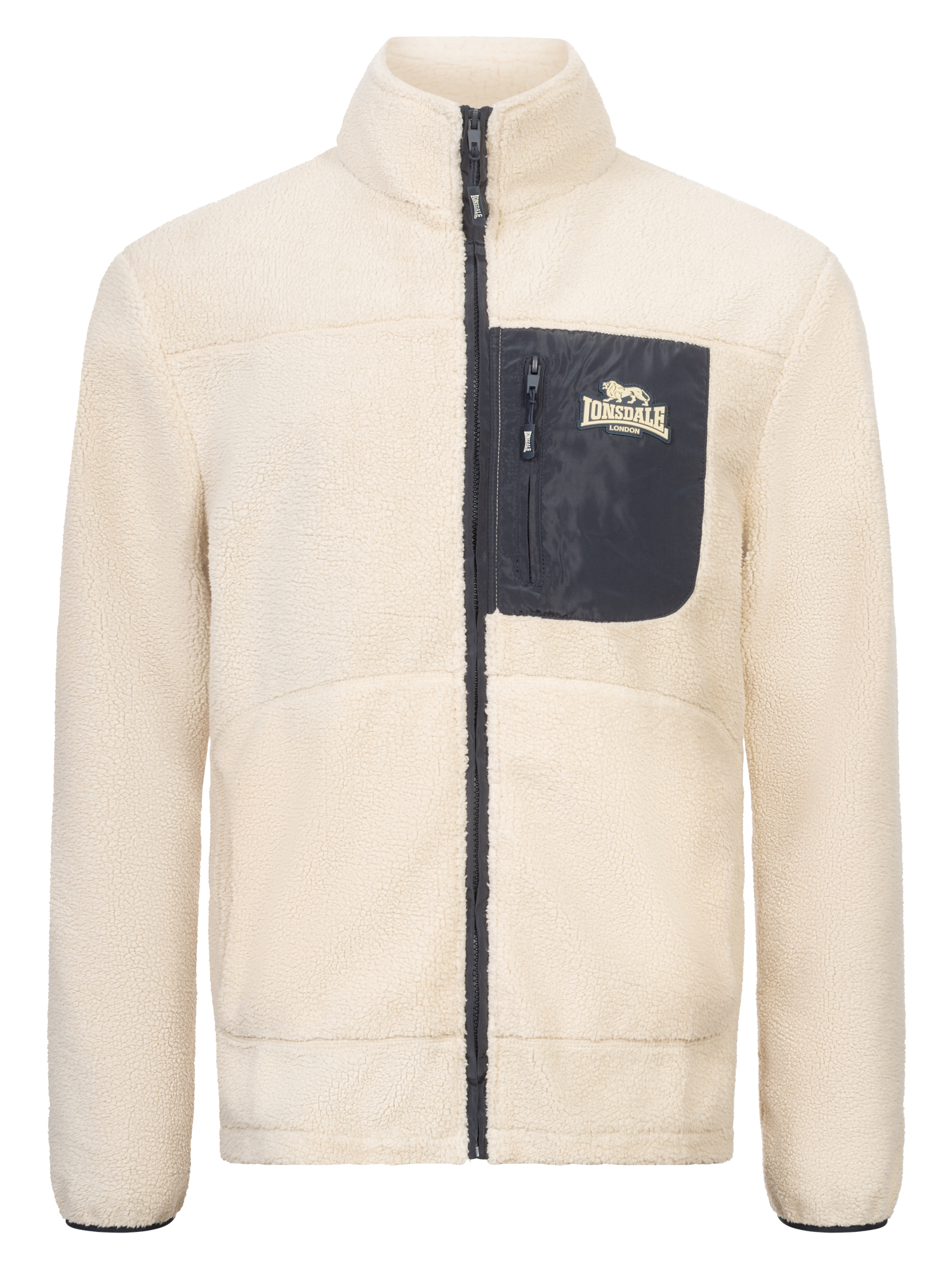 Lonsdale Men's sherpa jacket regular fit