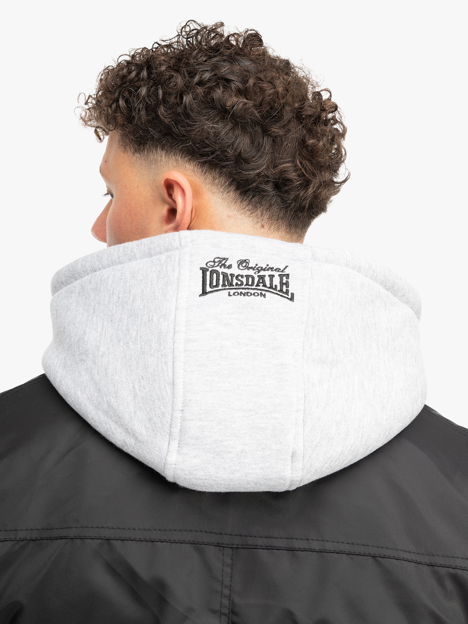 Lonsdale Men's hooded jacket slim fit