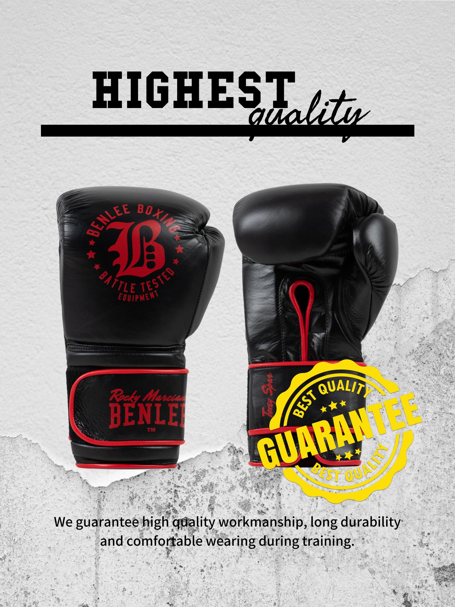Lonsdale Leather sparring boxing gloves