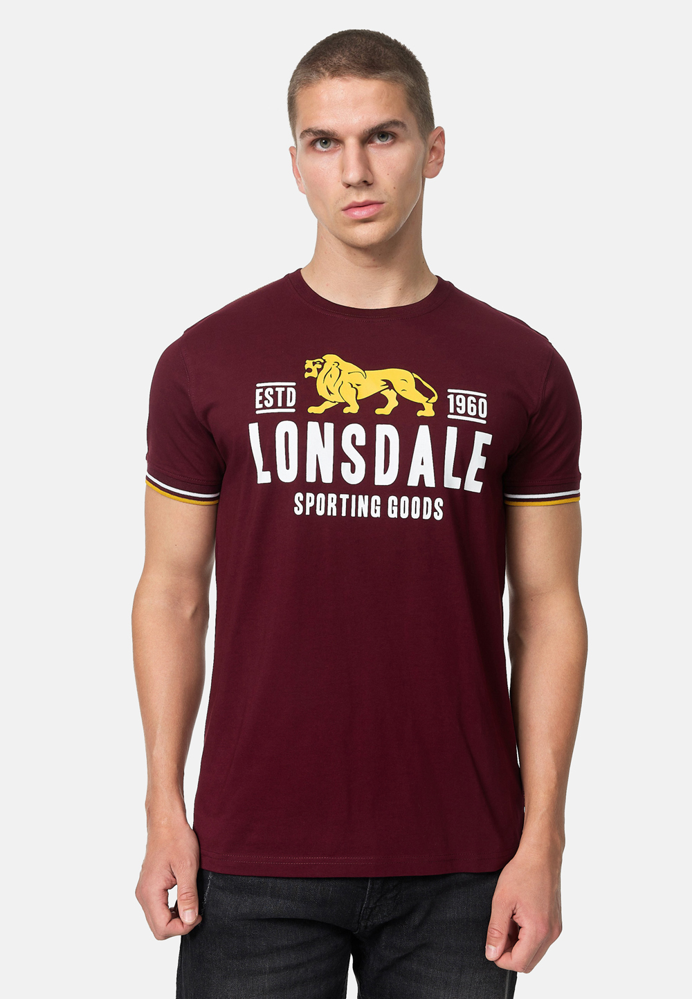 Levně Lonsdale Pánské tričko regular fit