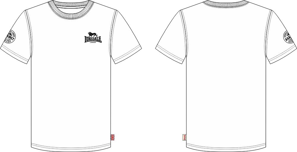 Мъжка тениска Lonsdale с нормална кройка