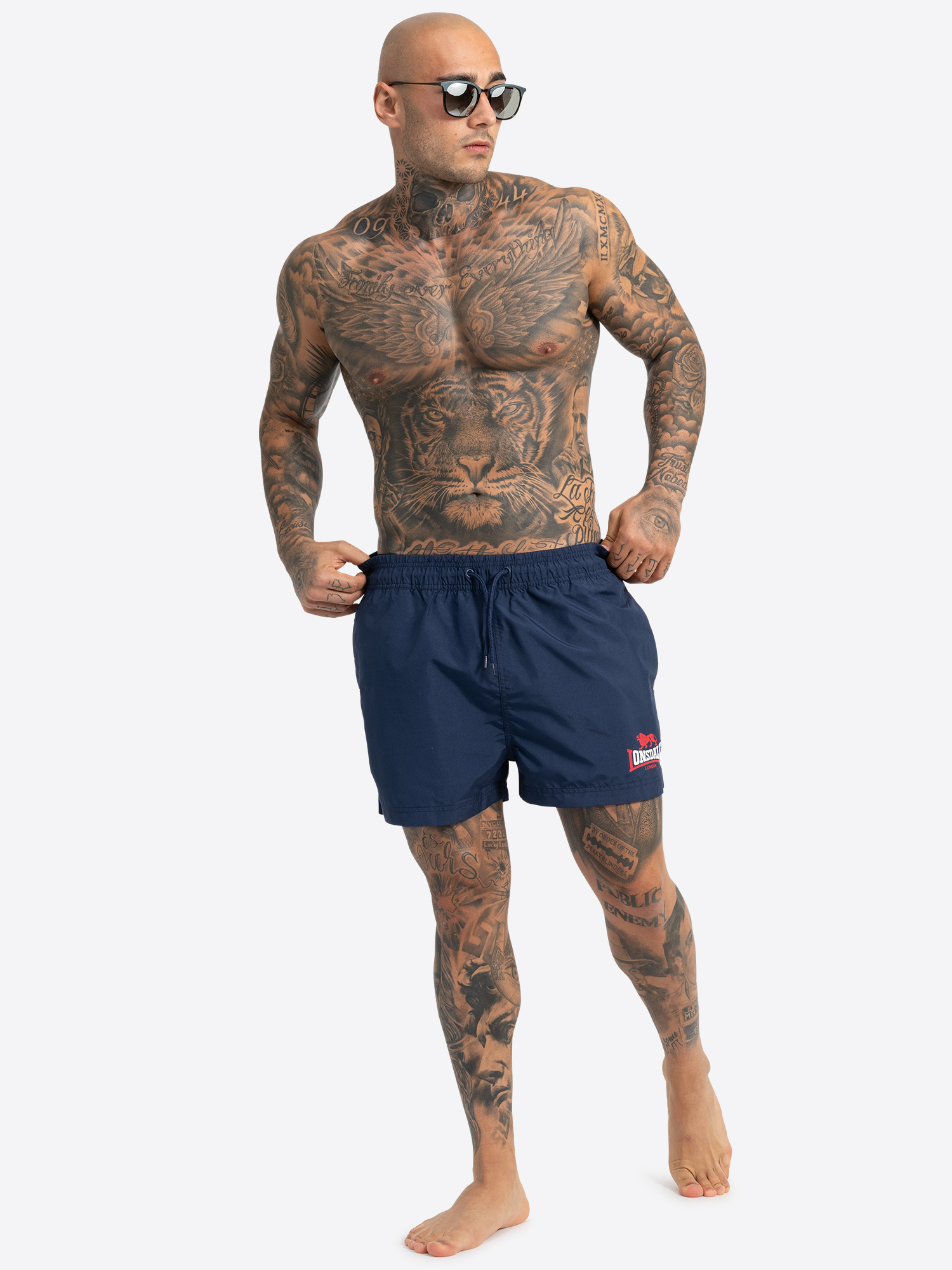 Pantaloni scurti de baie barbati Lonsdale