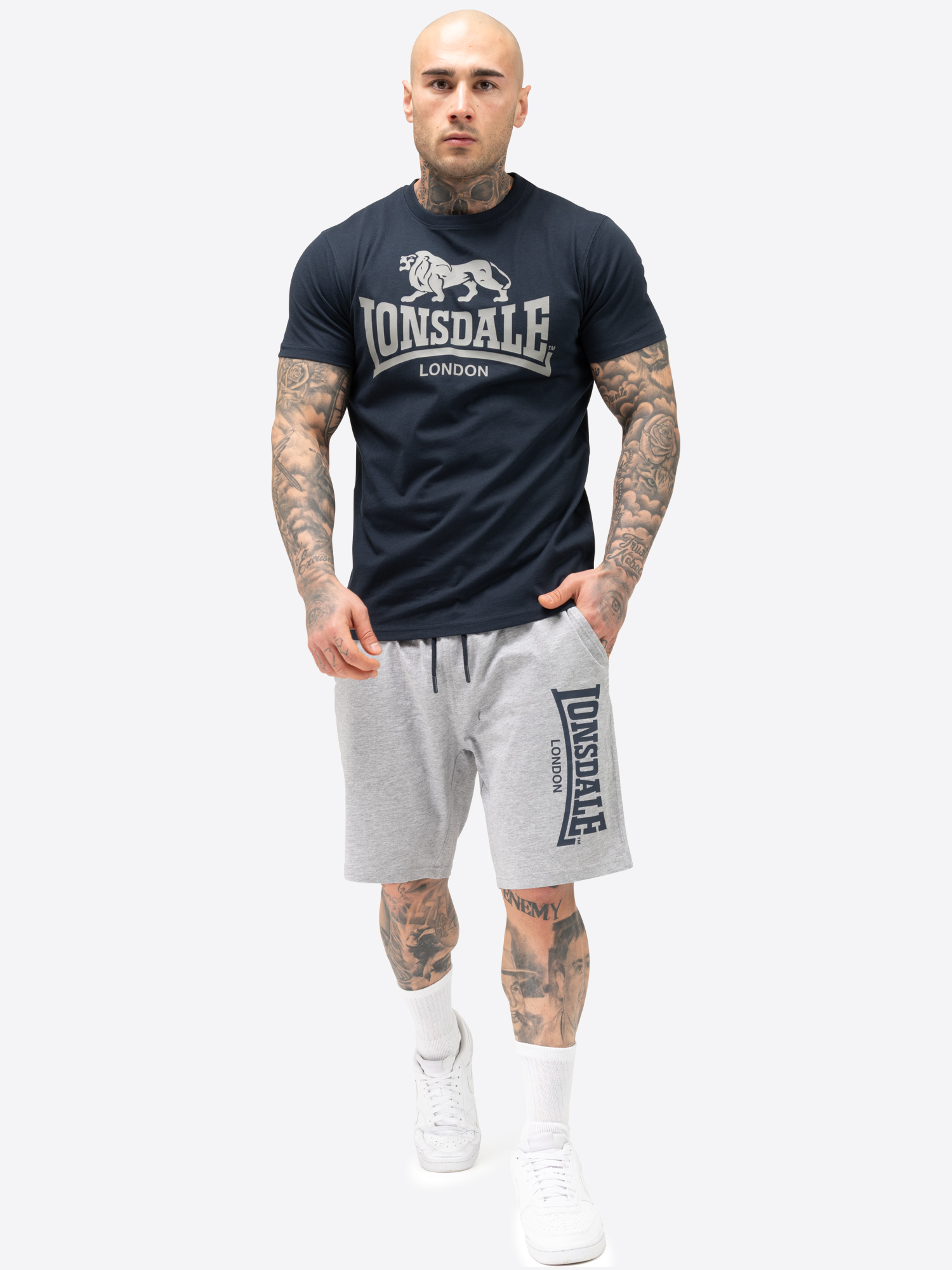 Lonsdale Men's t-shirt & shorts set regular fit