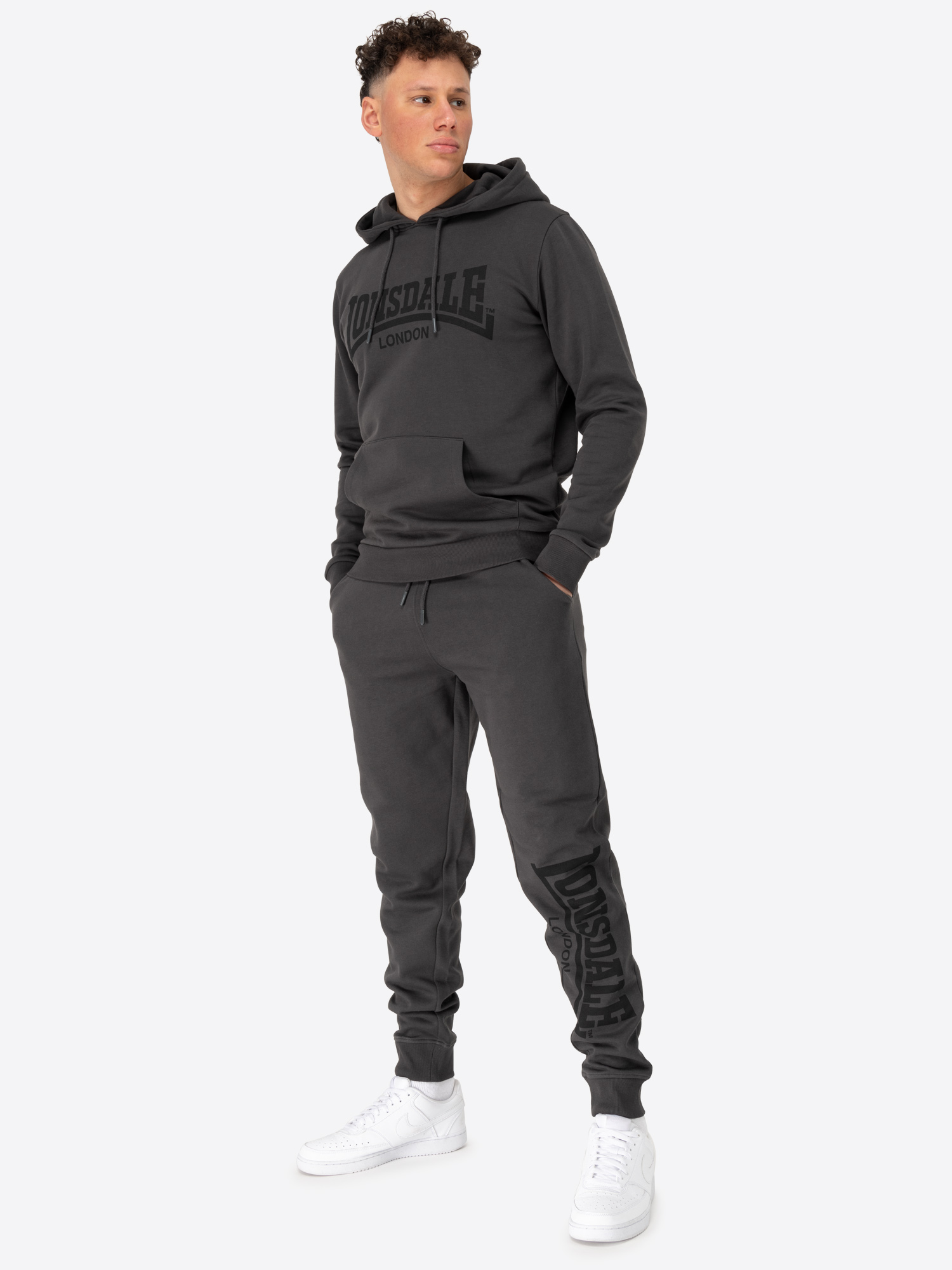 Lonsdale Men's hooded tracksuit slim fit