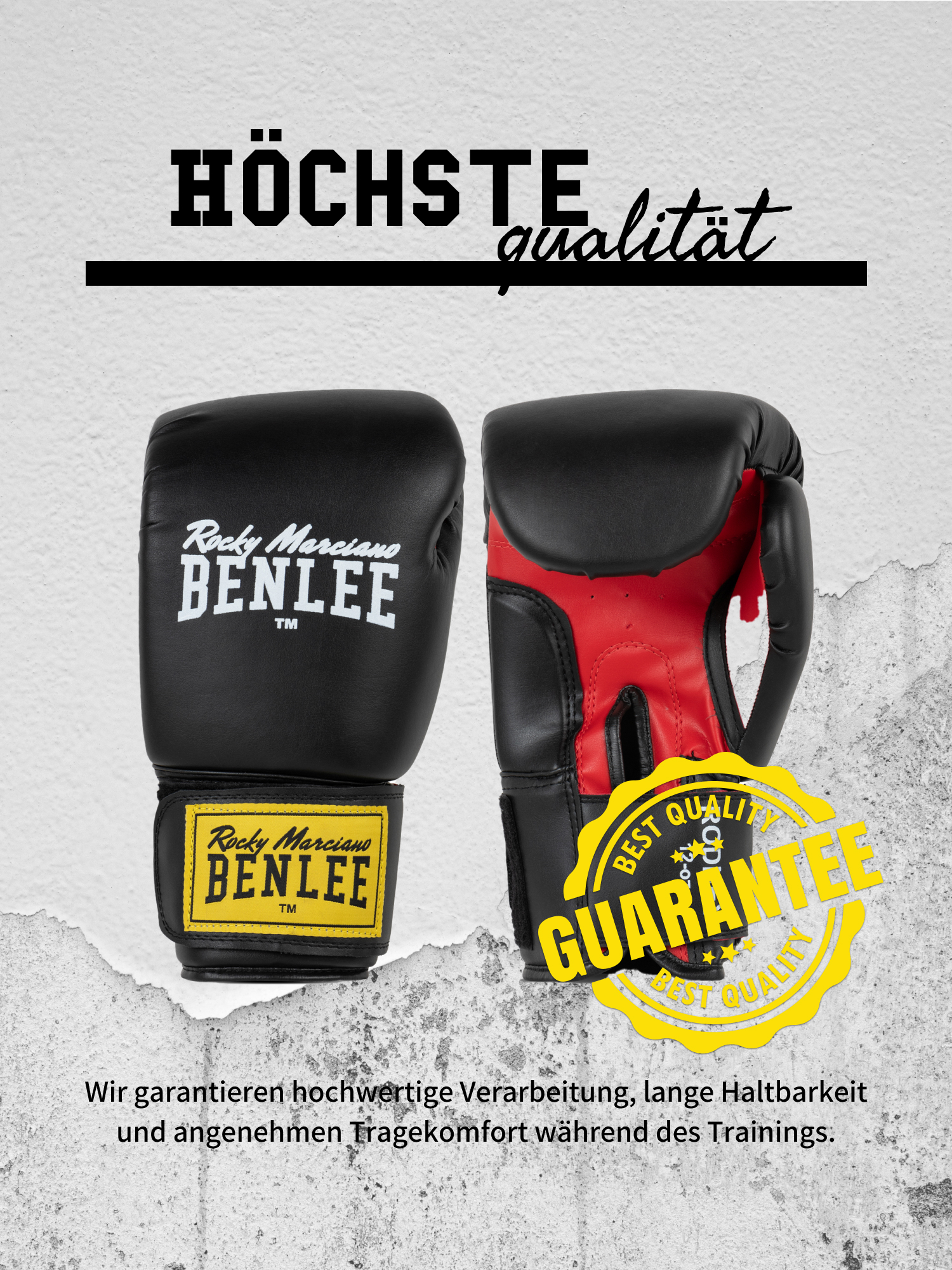 Lonsdale Artificial leather boxing gloves