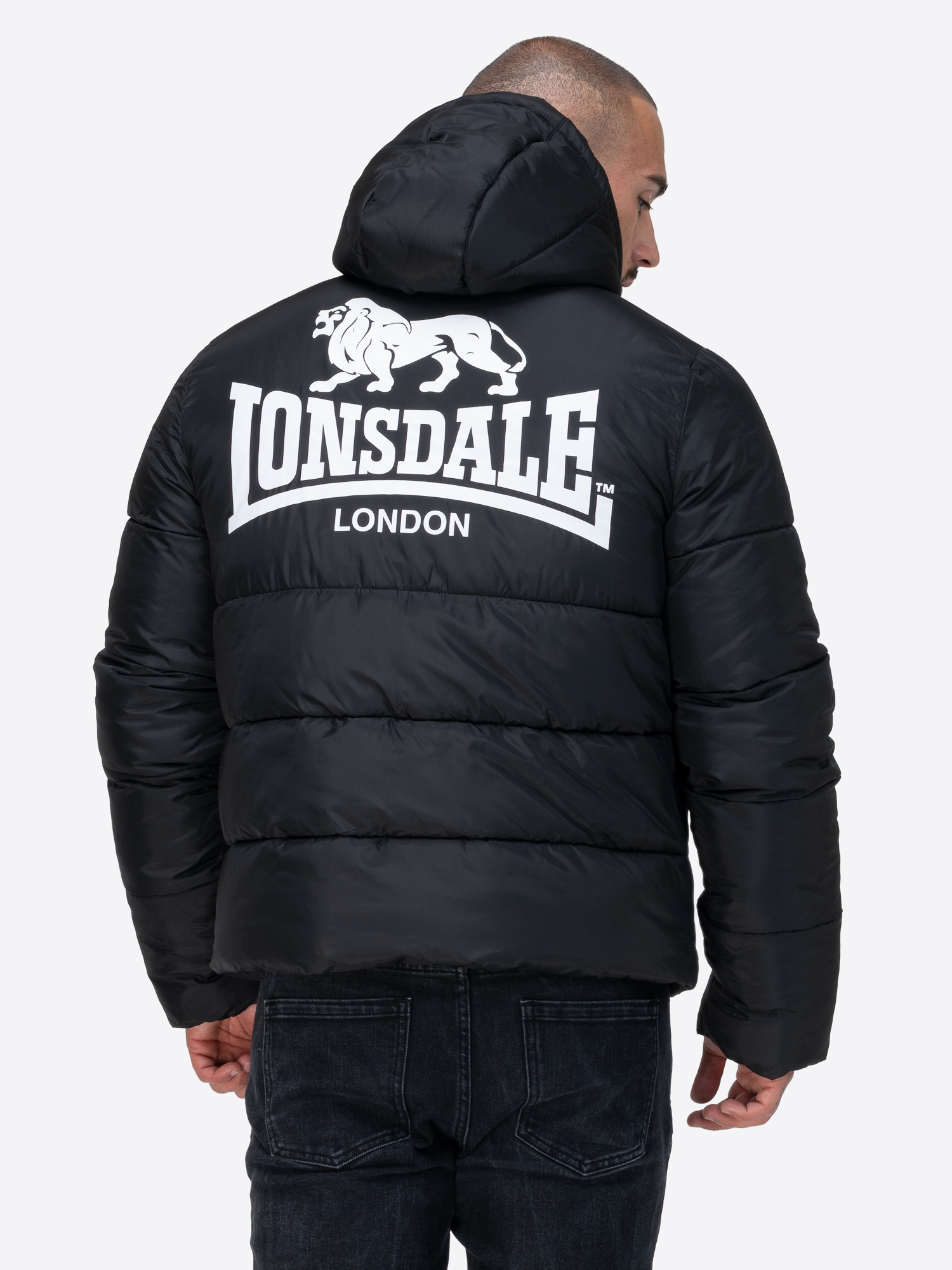Lonsdale Men's hooded winter jacket regular fit