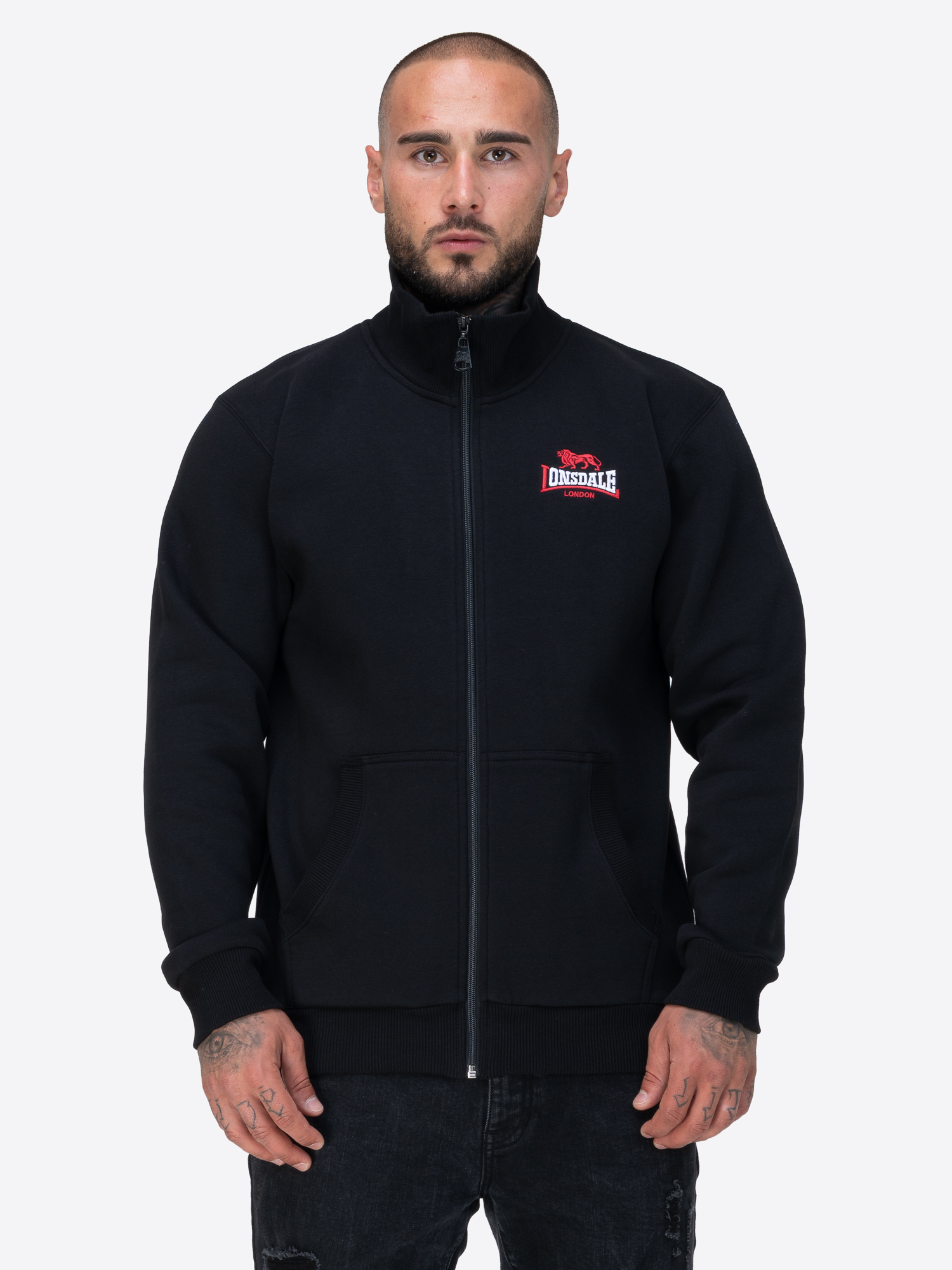Lonsdale Men's zipsweat jacket regular fit