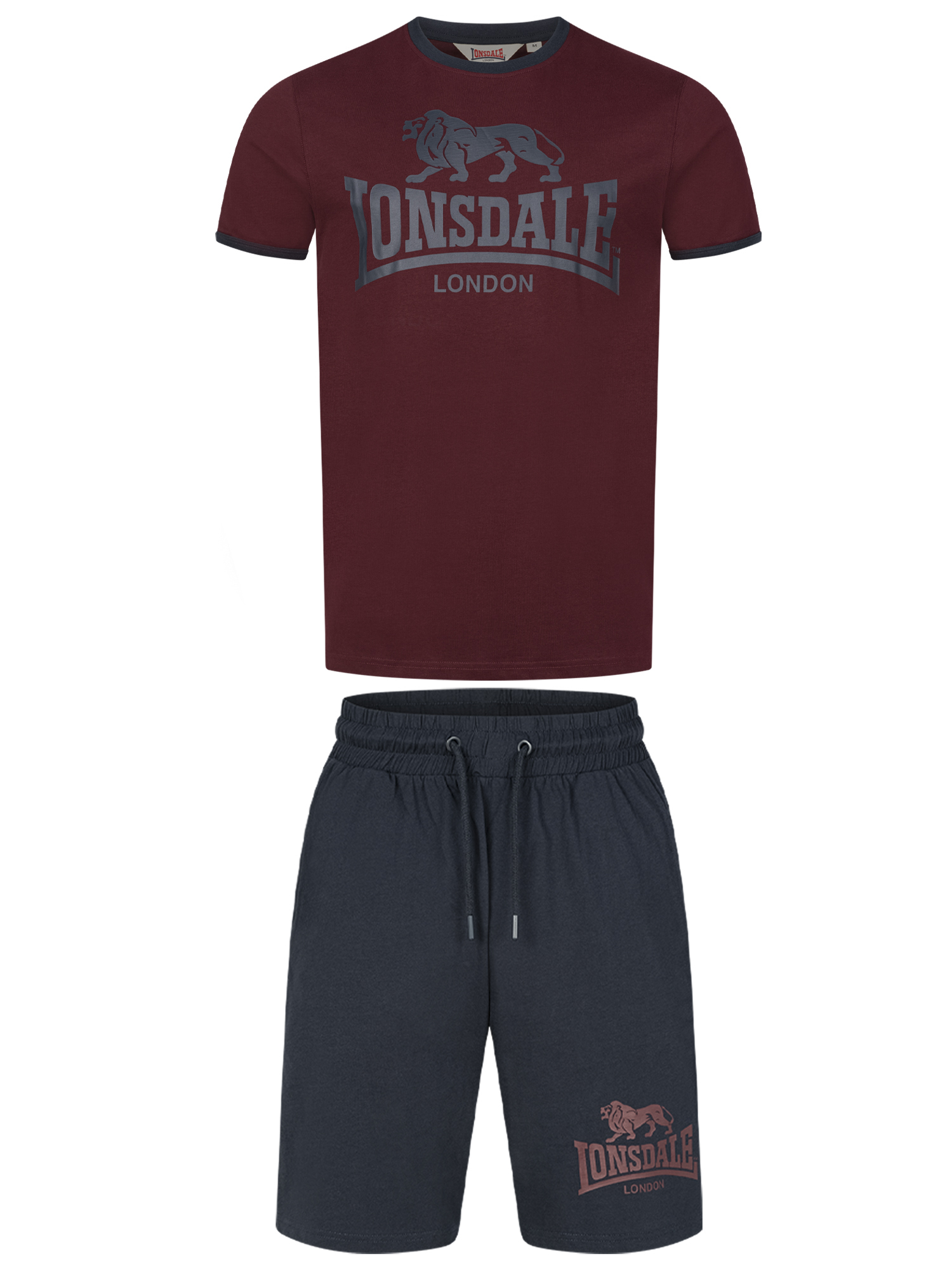 Lonsdale Men's t-shirt & shorts set regular fit