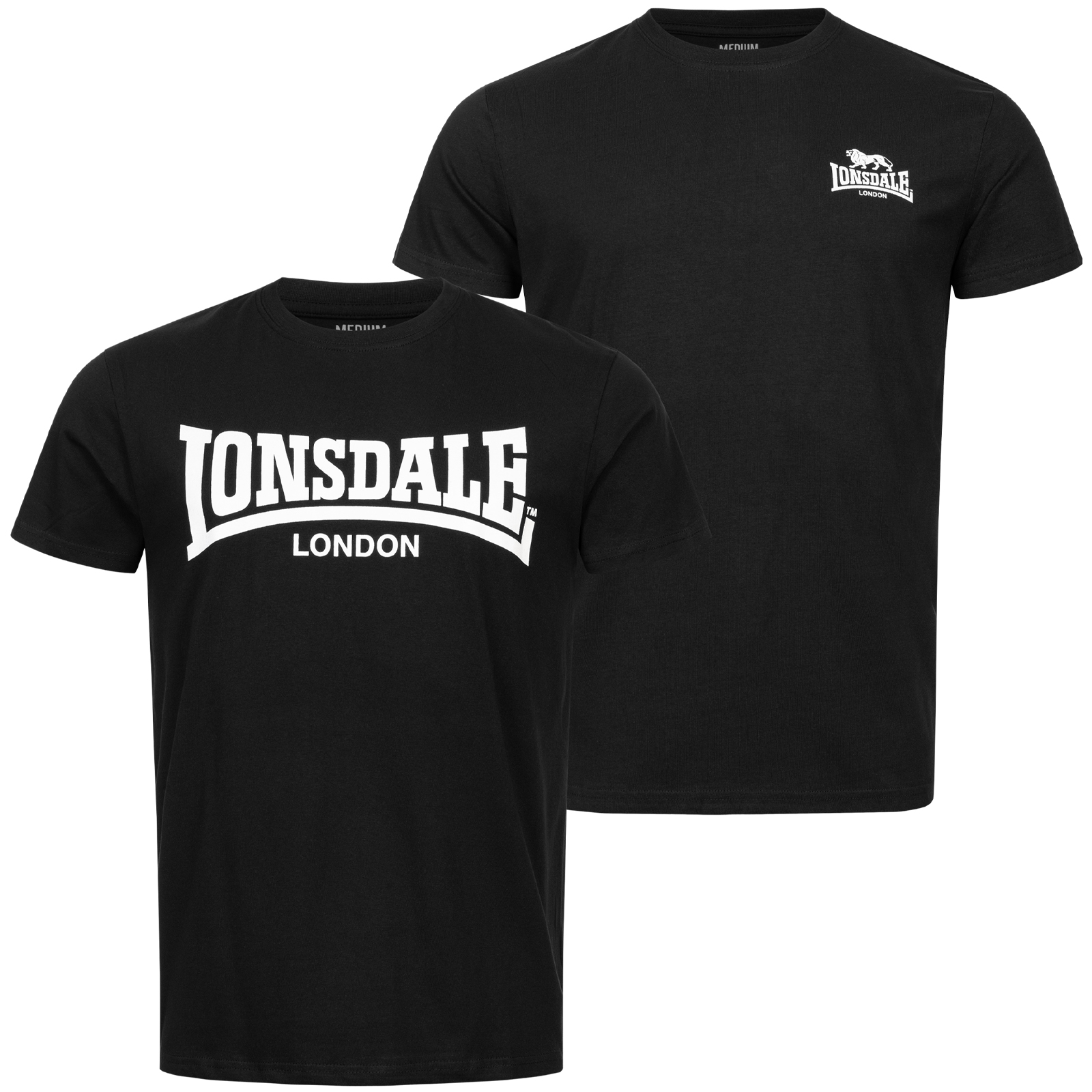 Herren T-shirt Lonsdale 116067-Black