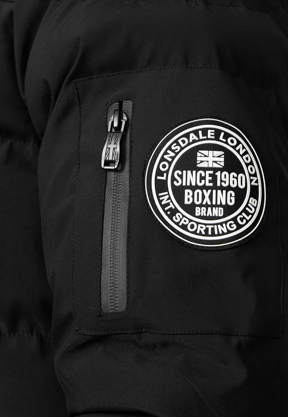 Geacă de iarnă cu glugă pentru bărbați Lonsdale Regular Fit