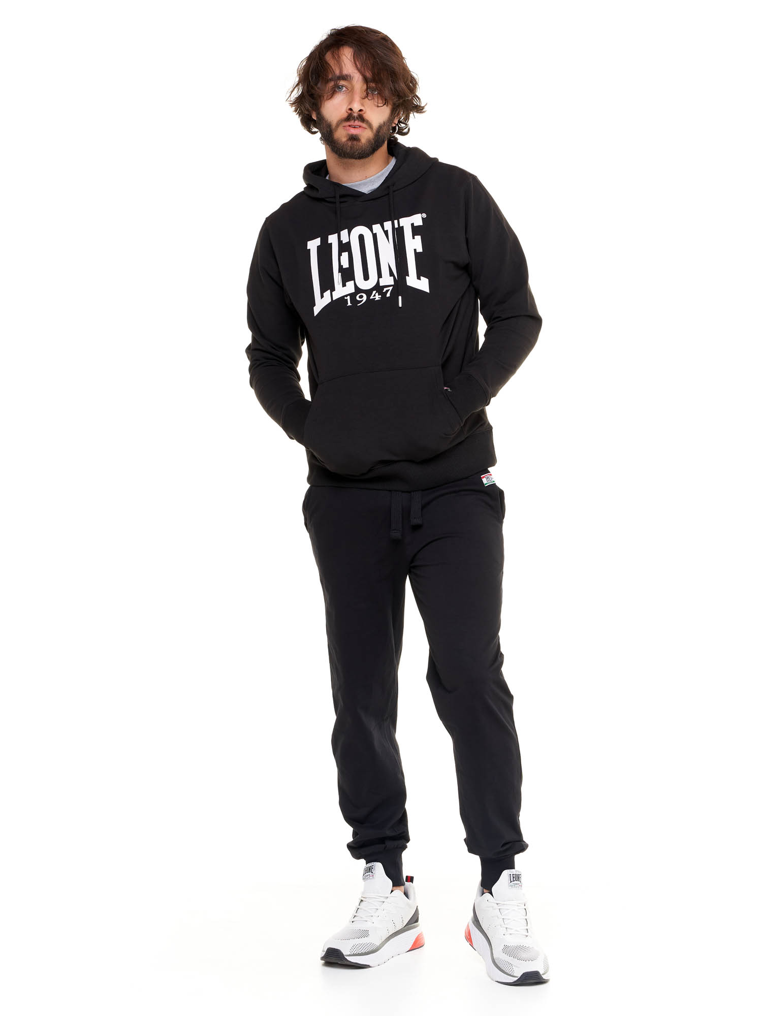 Leone Men&#039;s hooded sweatshirt
