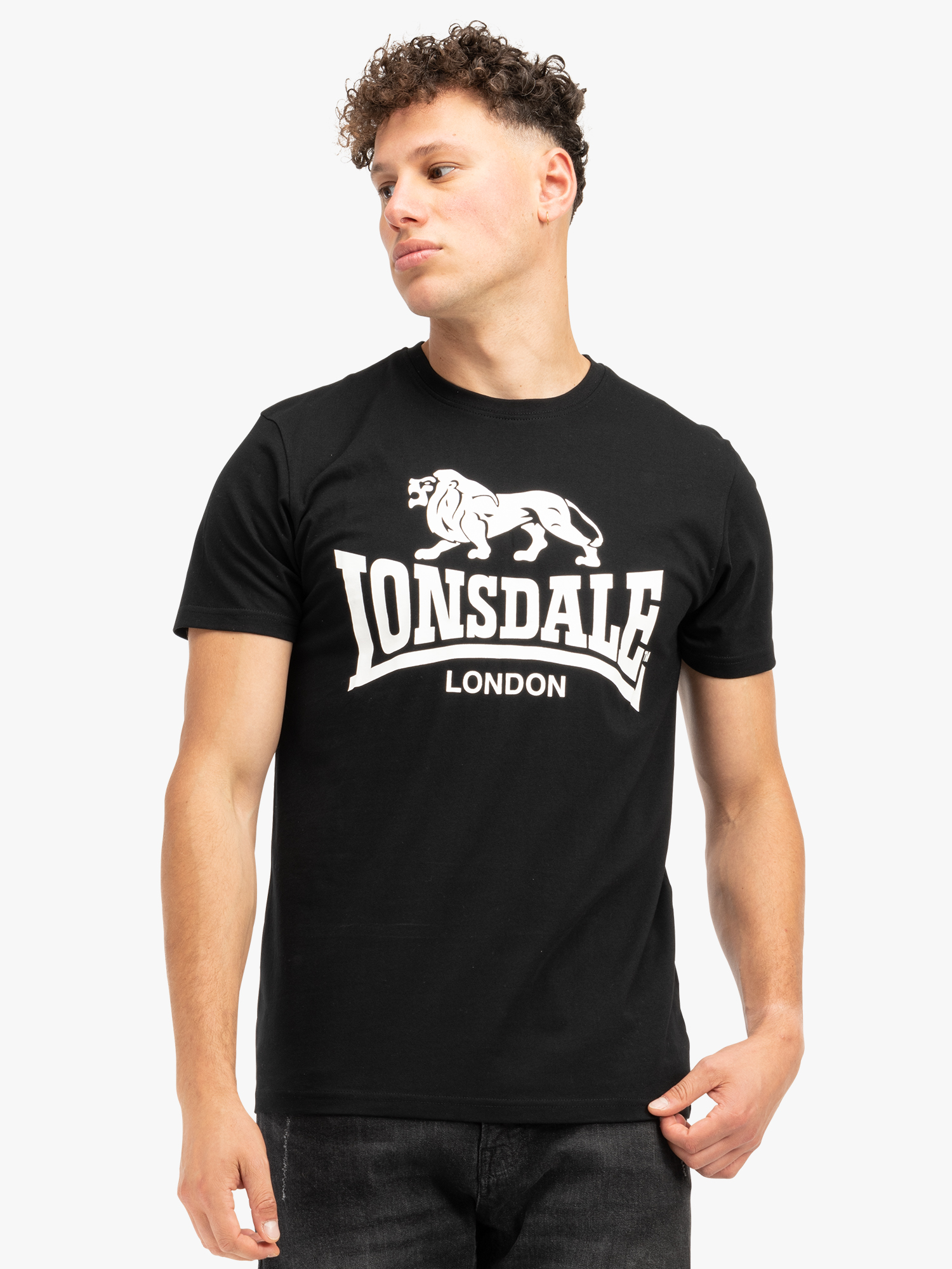 Lonsdale Men's t-shirt regular fit double pack