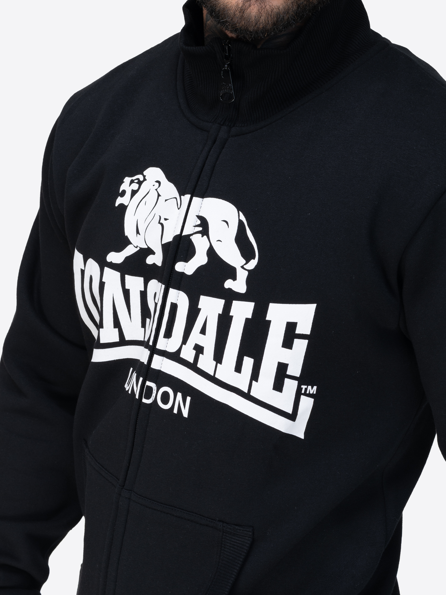 Lonsdale Men's zipsweat jacket regular fit