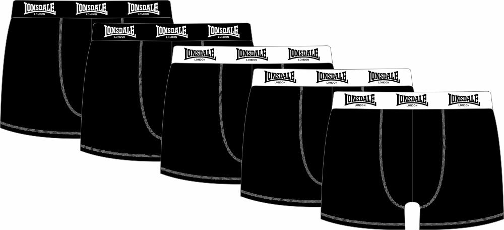 Lonsdale Men&#039;s boxer shorts 5 pack
