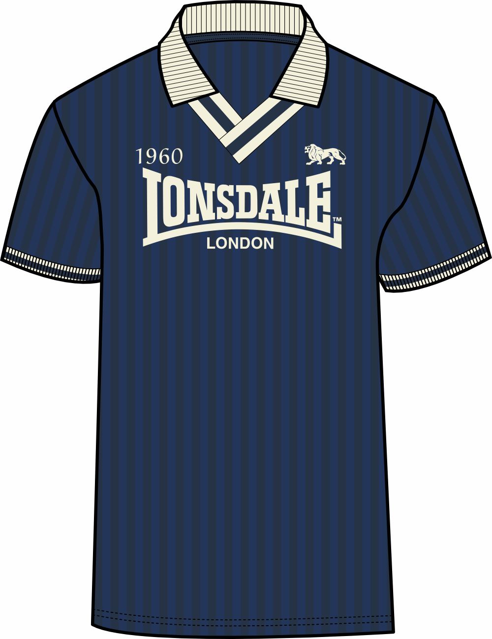 Lonsdale unisex fotbalový dres regular fit