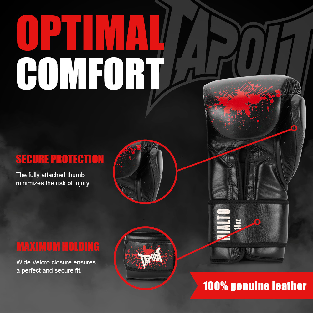 Tapout Leather boxing gloves (1 pair)