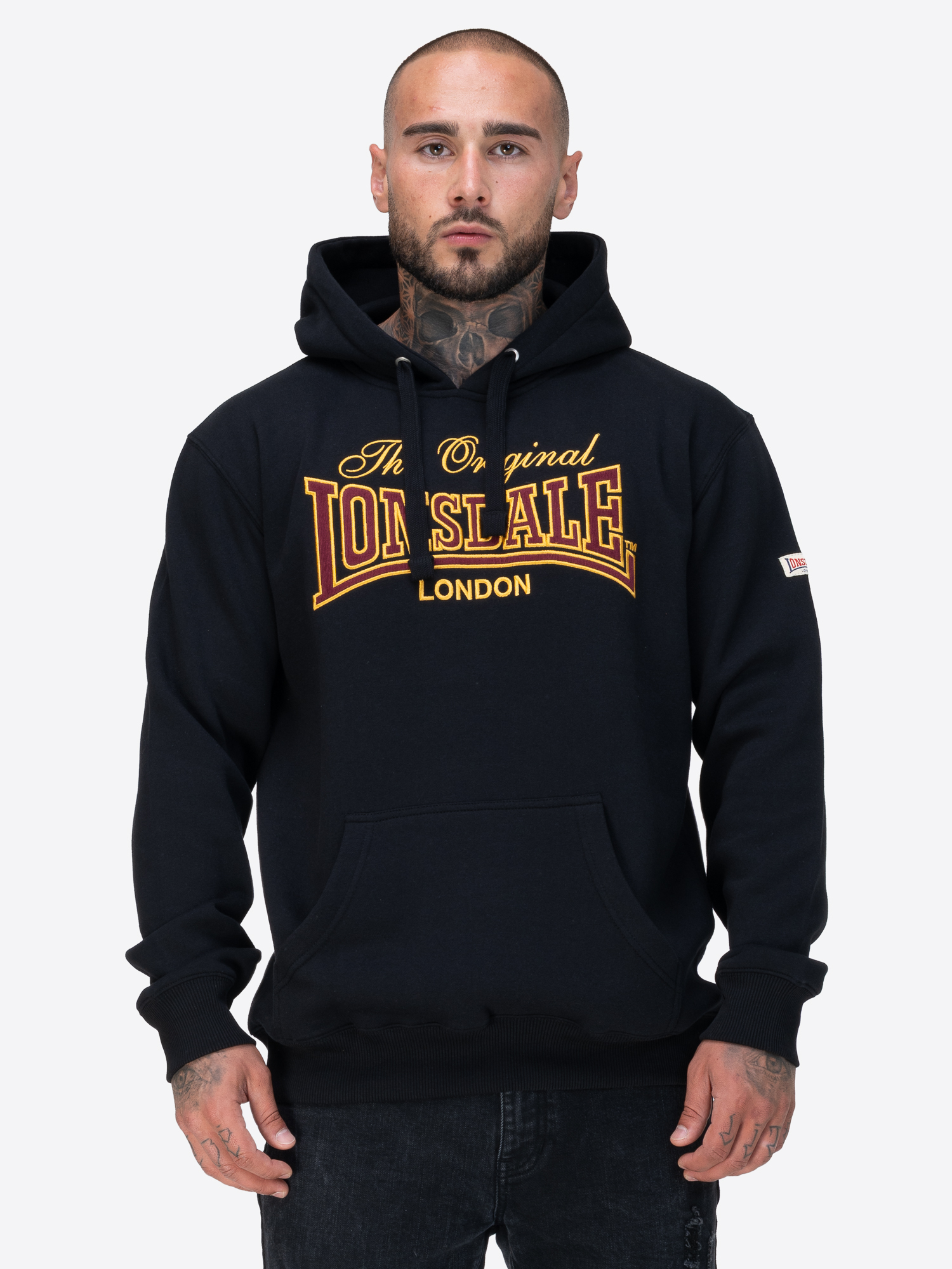Lonsdale Men's hooded sweatshirt regular fit