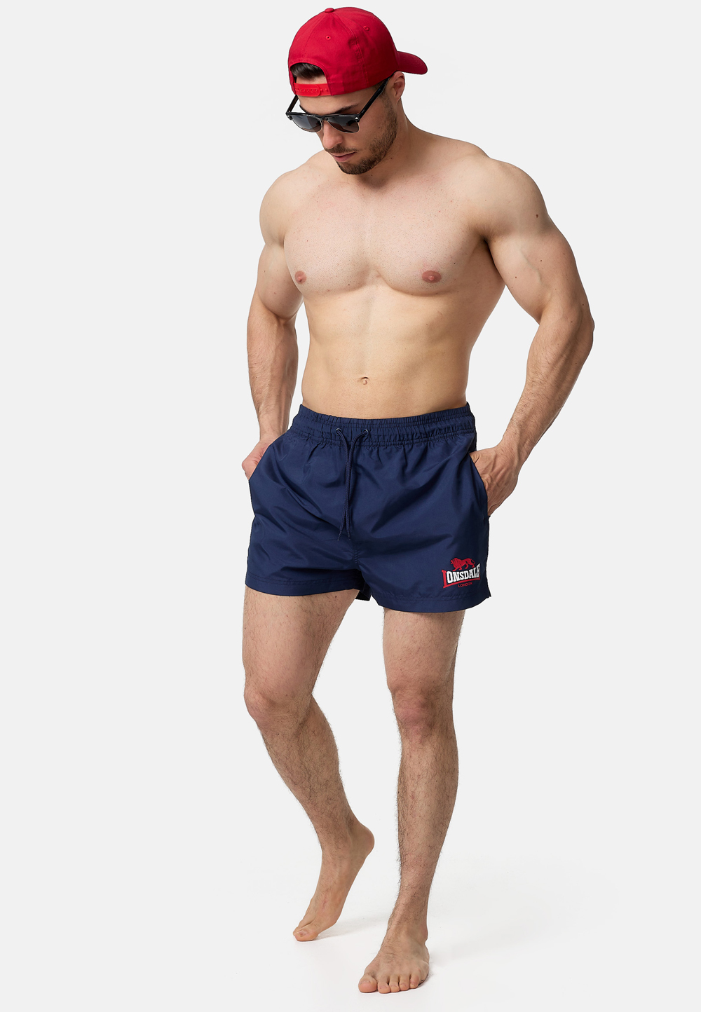 Pantaloni scurti de baie barbati Lonsdale