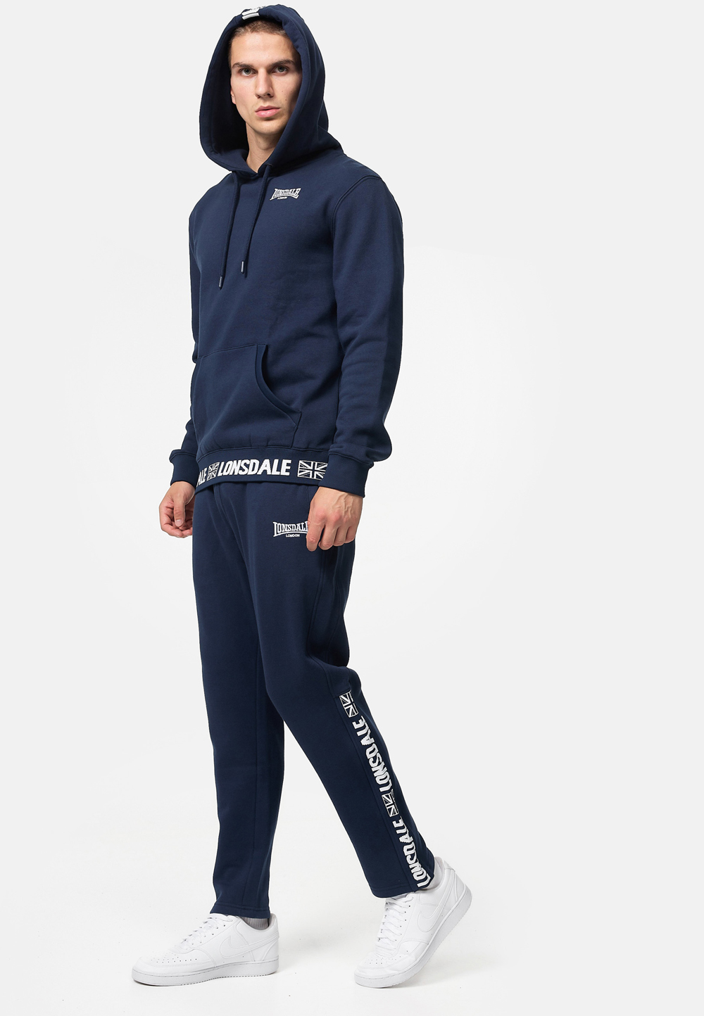 Lonsdale Men's hooded sweatshirt regular fit